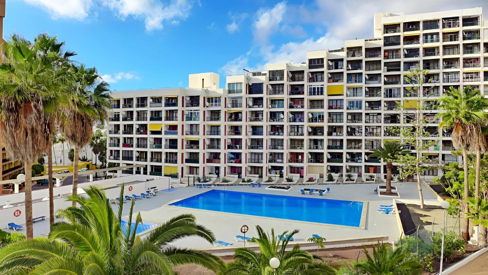 Blanco&Azul - Comfortable Ocean View Apartment Next To The Beach Playa de las Américas Kültér fotó