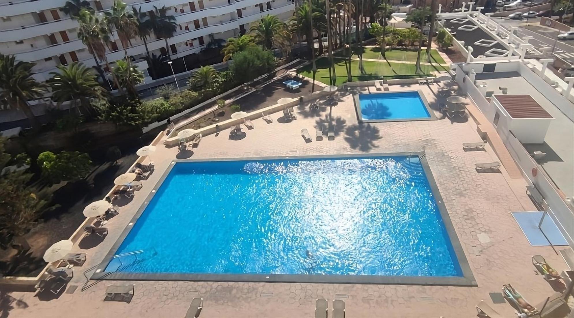 Blanco&Azul - Comfortable Ocean View Apartment Next To The Beach Playa de las Américas Kültér fotó