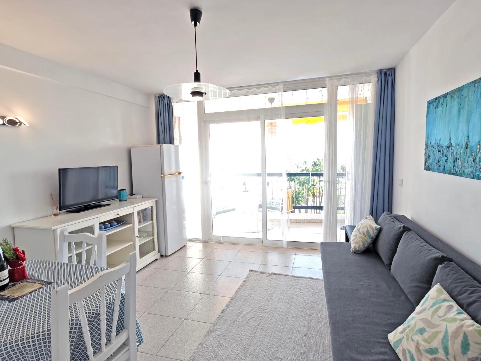 Blanco&Azul - Comfortable Ocean View Apartment Next To The Beach Playa de las Américas Kültér fotó